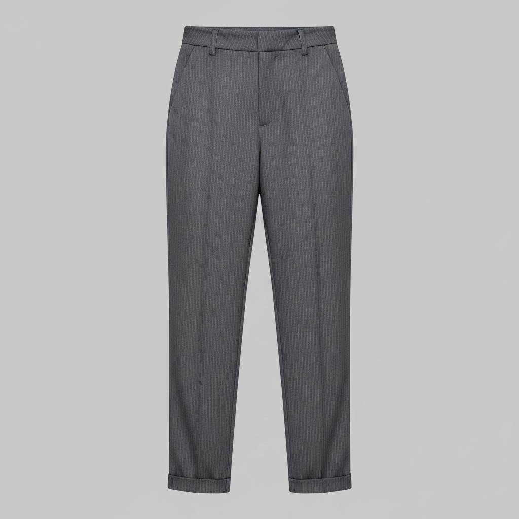 Black Pants | Women's High Waist Suit Trousers