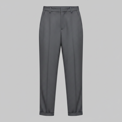 Black Pants | Women's High Waist Suit Trousers