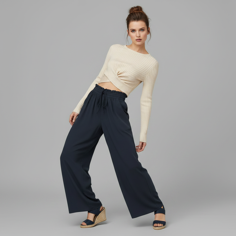 Chic Leisure Trousers | Women's Pants for Casual Style