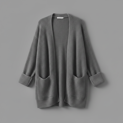 Elegant Black Women's Cardigan | Stylish Layering Piece