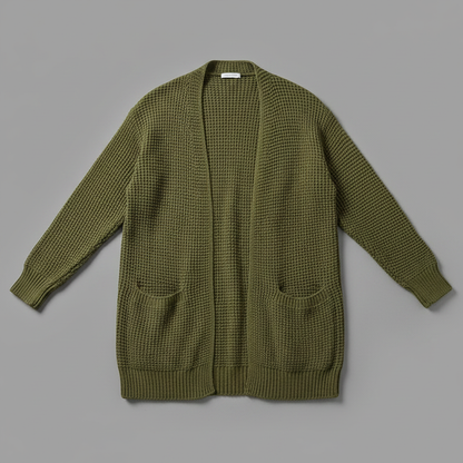 Elegant Black Women's Cardigan | Stylish Layering Piece
