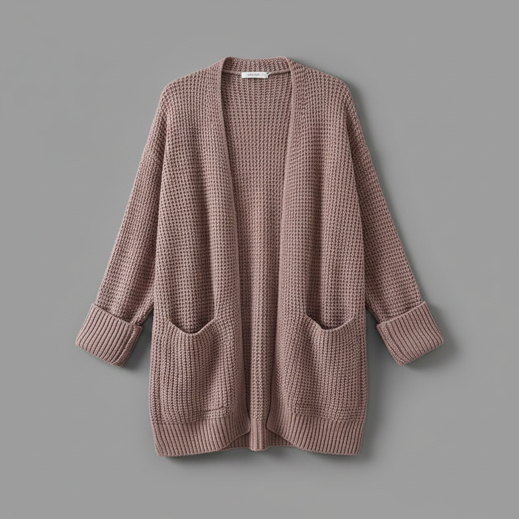 Elegant Black Women's Cardigan | Stylish Layering Piece