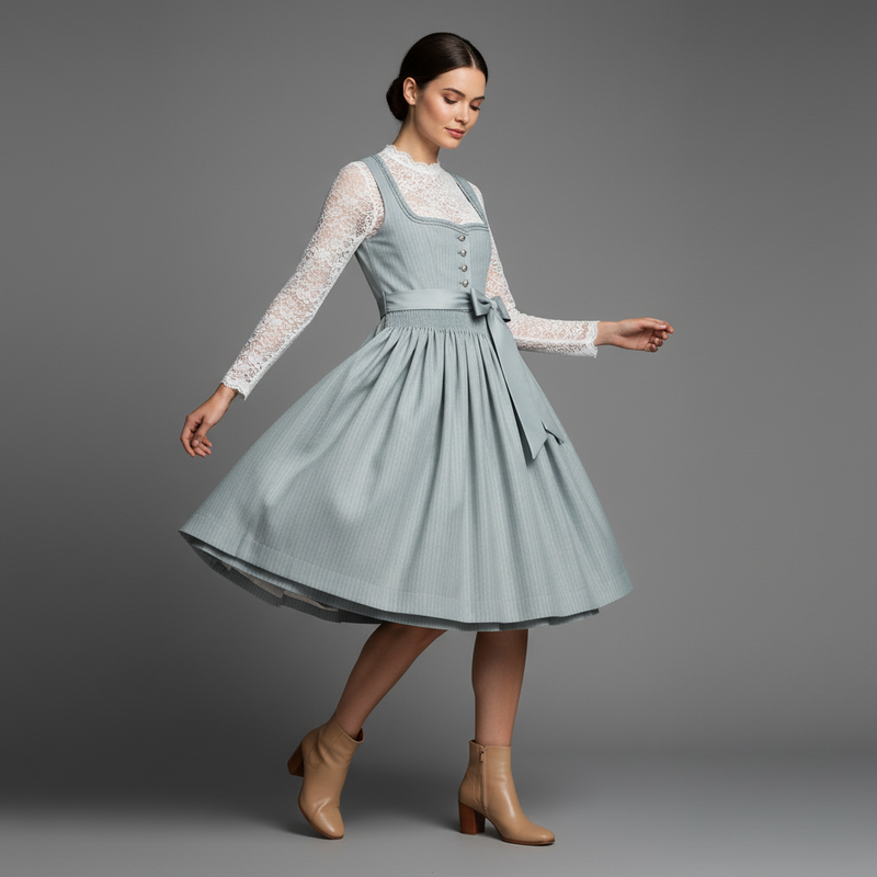 Elegant Dirndl Dress | Women's Dress for Oktoberfest