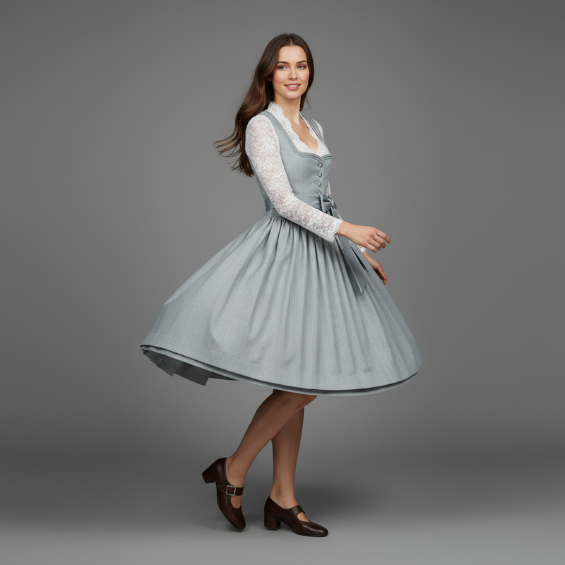 Elegant Dirndl Dress | Women's Dress for Oktoberfest