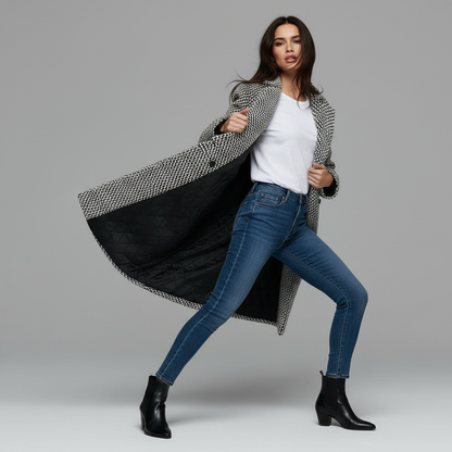 Elegant Wool Coat | Women's Winter Coats for Cold Weather