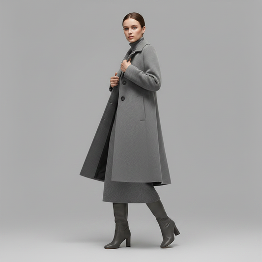 Elegant Wool Coat | Women's Winter Outerwear