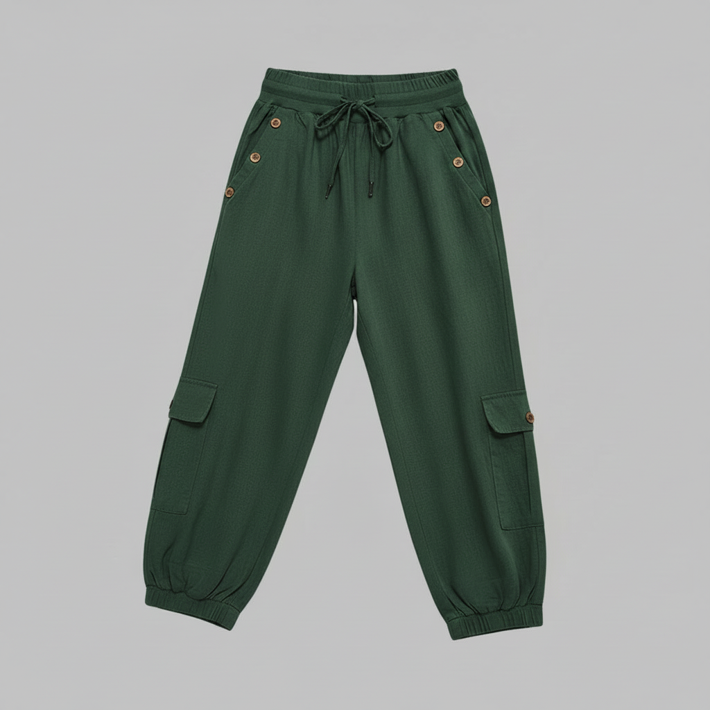 Jana Pants | Women's Black Casual Trousers