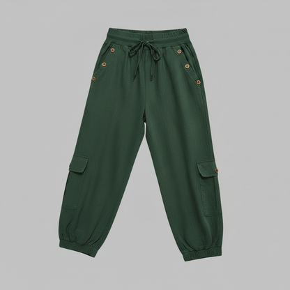 Jana Pants | Women's Black Casual Trousers
