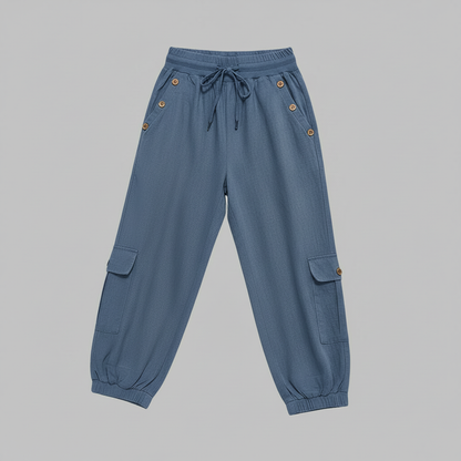 Jana Pants | Women's Black Casual Trousers