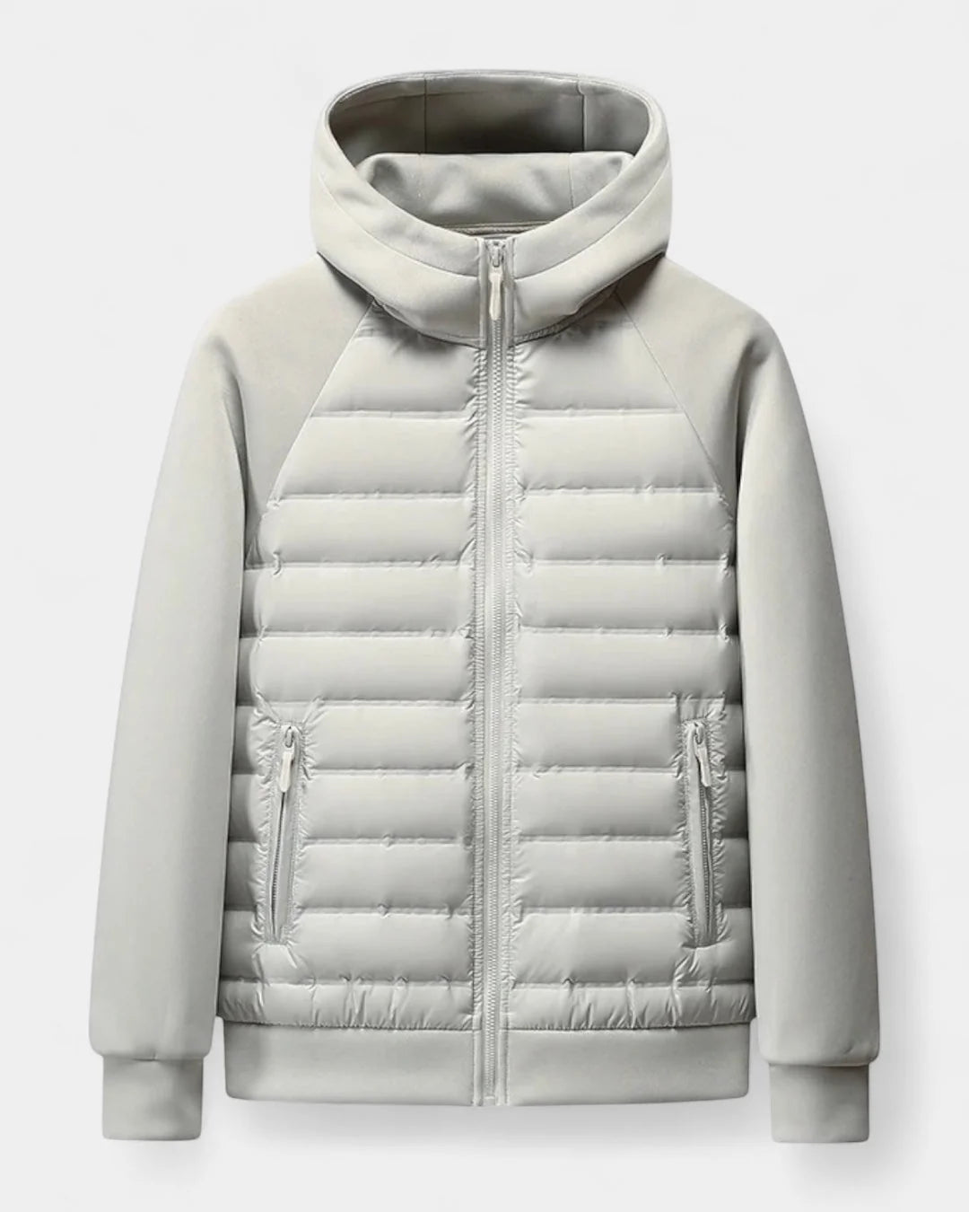 Men's Quilted Hooded Winter Jacket