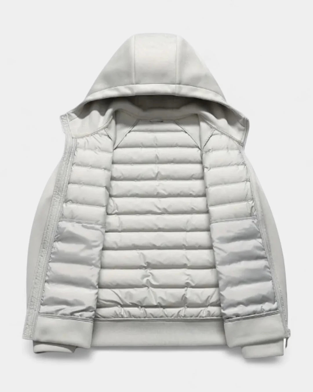 Men's Quilted Hooded Winter Jacket
