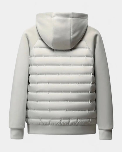 Men's Quilted Hooded Winter Jacket