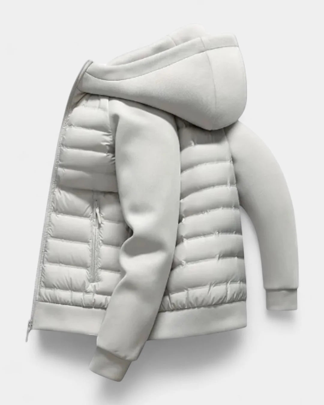 Men's Quilted Hooded Winter Jacket