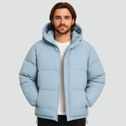 Men's Warm Padded Hooded Winter Jacket