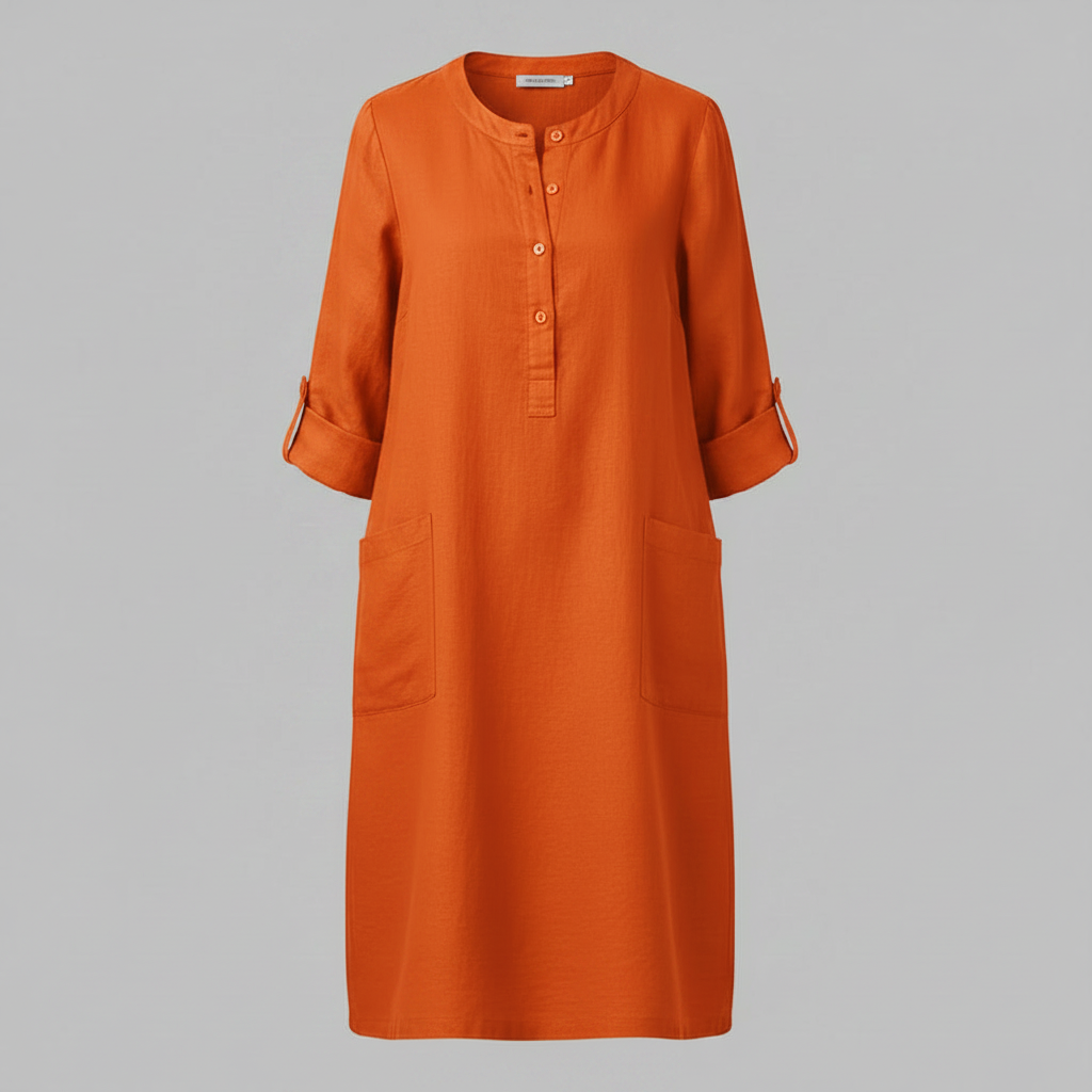 Tina | Women's Plus Size Leisure Dress in Soft Fabric