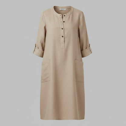 Tina | Women's Plus Size Leisure Dress in Soft Fabric