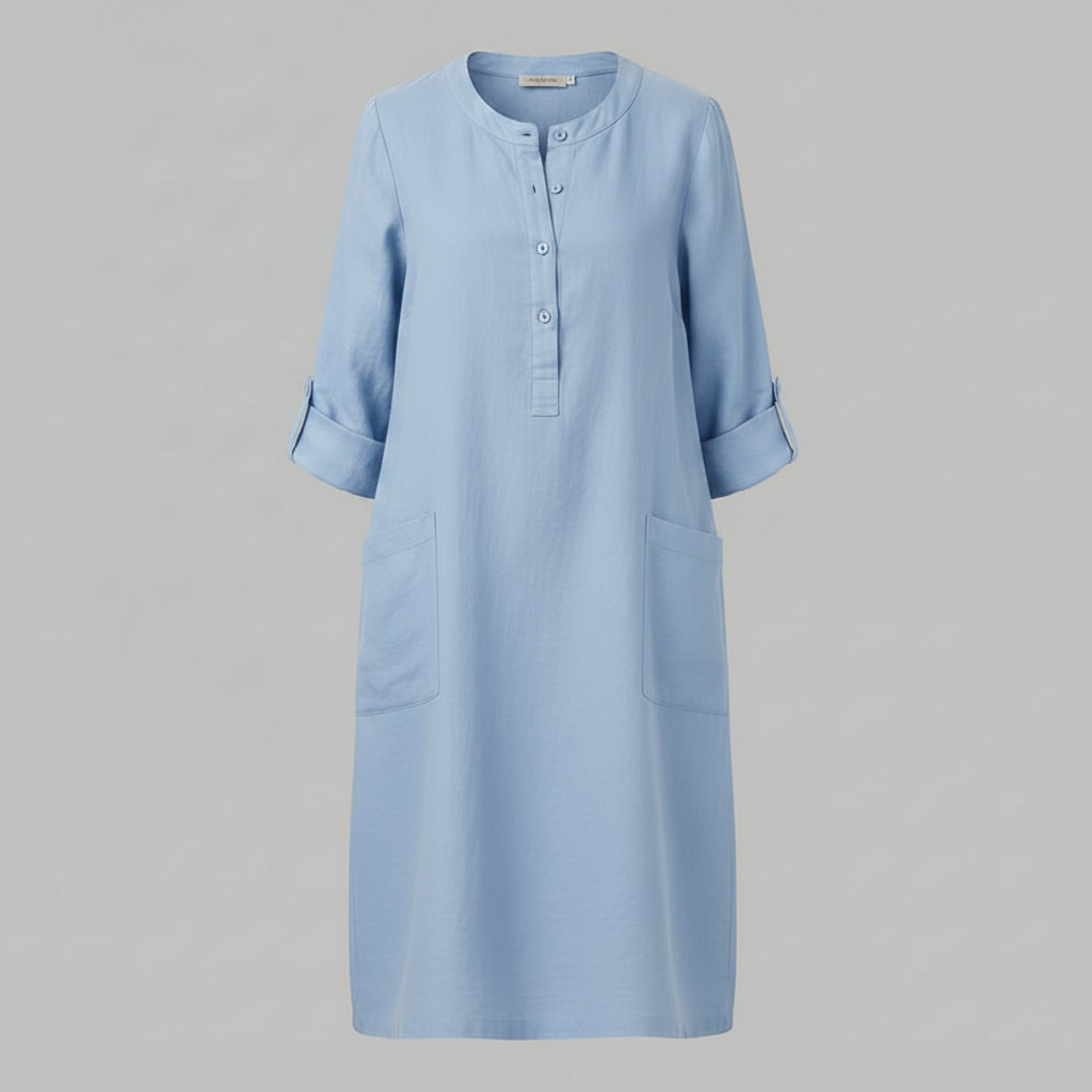 Tina | Women's Plus Size Leisure Dress in Soft Fabric