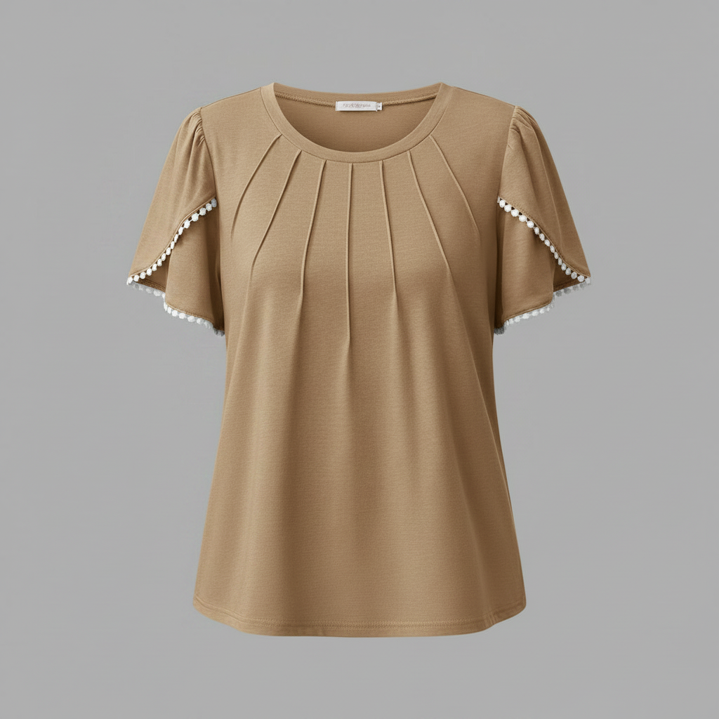 Vanessa White Blouse | Women's Casual Summer Top