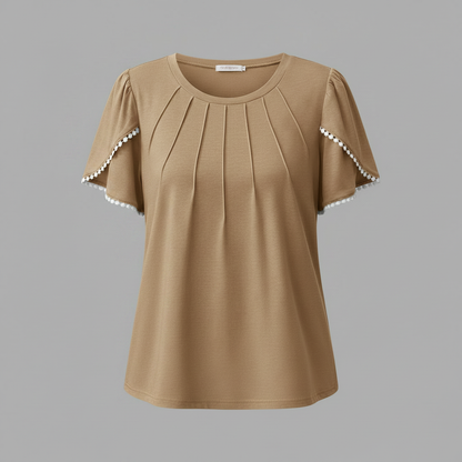 Vanessa White Blouse | Women's Casual Summer Top