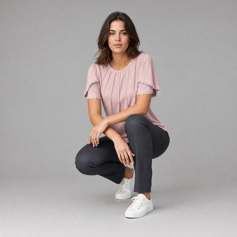 Vanessa White Blouse | Women's Casual Summer Top