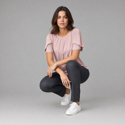 Vanessa White Blouse | Women's Casual Summer Top