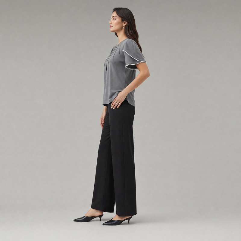 Vanessa White Blouse | Women's Casual Summer Top