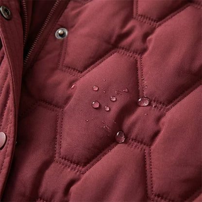 Women's Cozy Hooded Longline Winter Coat 4