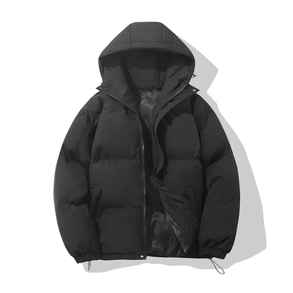 Unisex Cozy Hooded Quilted Jacket