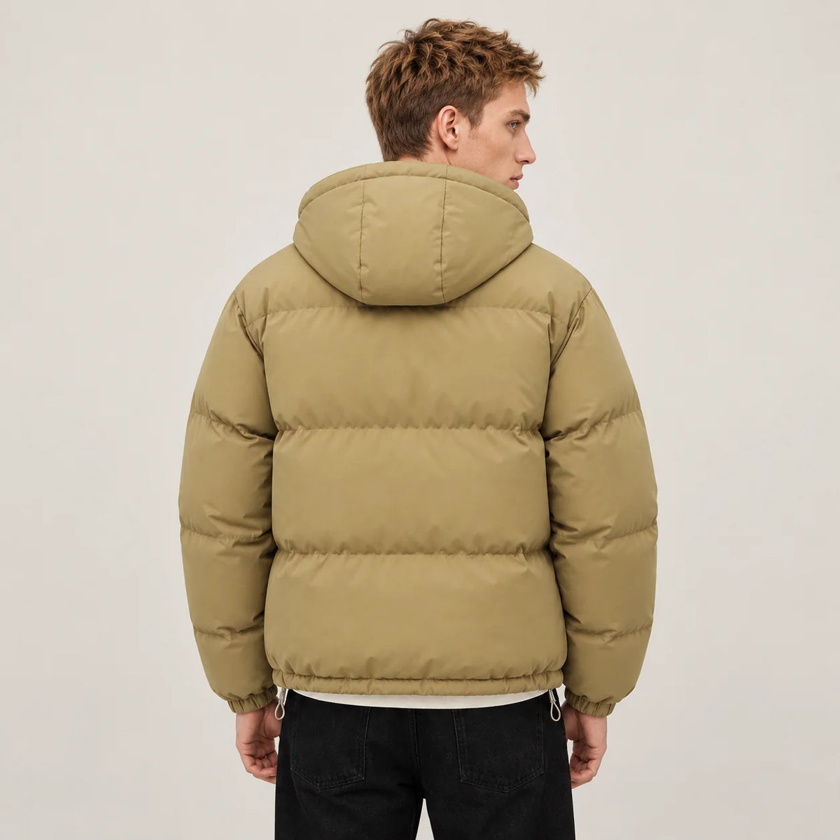 Unisex Cozy Hooded Quilted Jacket