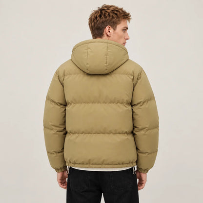 Unisex Cozy Hooded Quilted Jacket