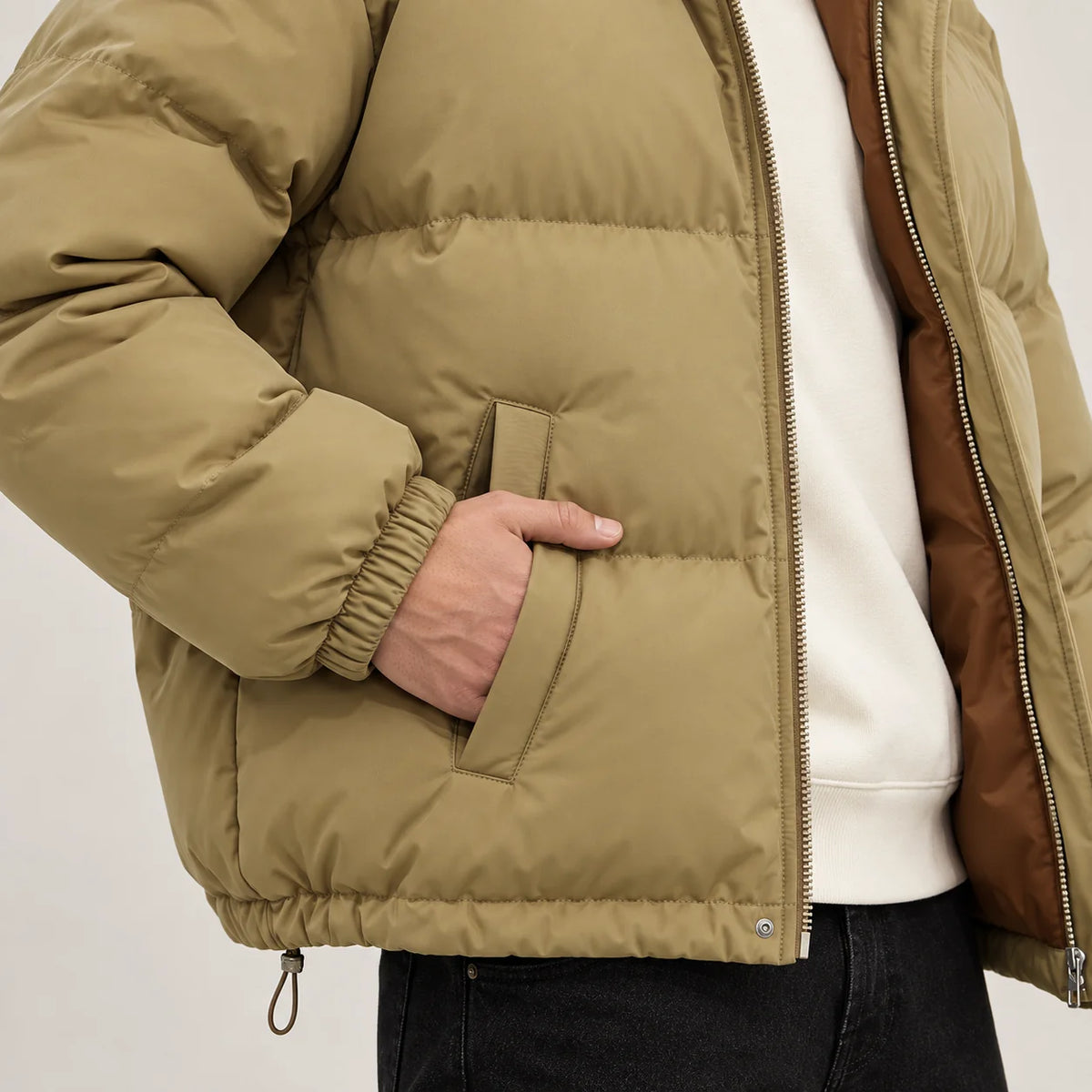 Unisex Cozy Hooded Quilted Jacket
