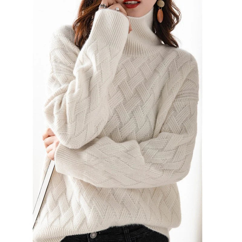 Women's Cozy Lightweight Turtleneck Sweater 6
