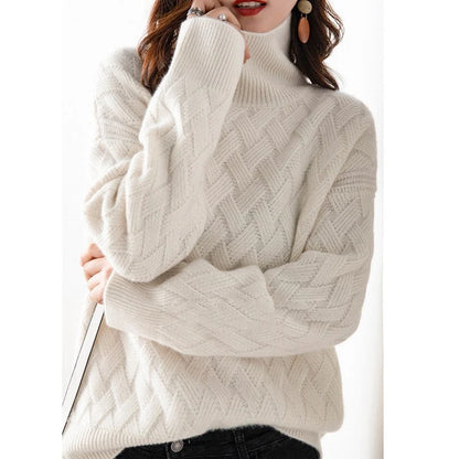 Women's Cozy Lightweight Turtleneck Sweater 6