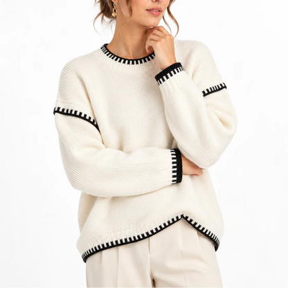 Women's Cozy Oversized Chunky Knit Sweater 0
