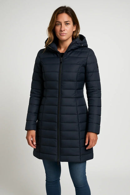 Women's Cozy Quilted Hooded Puffer Winter Coat 3