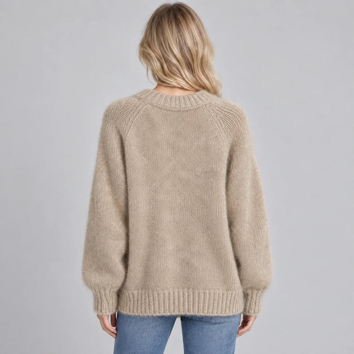 Women's Cozy Relaxed Fit Oversized Jumper 1