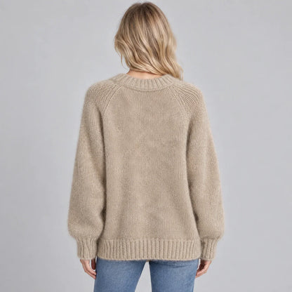 Women's Cozy Relaxed Fit Oversized Jumper 1