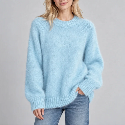 Women's Cozy Relaxed Fit Oversized Jumper 4