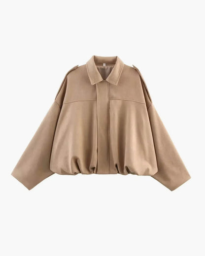 Women's Elegant Structured Notched Collar Jacket