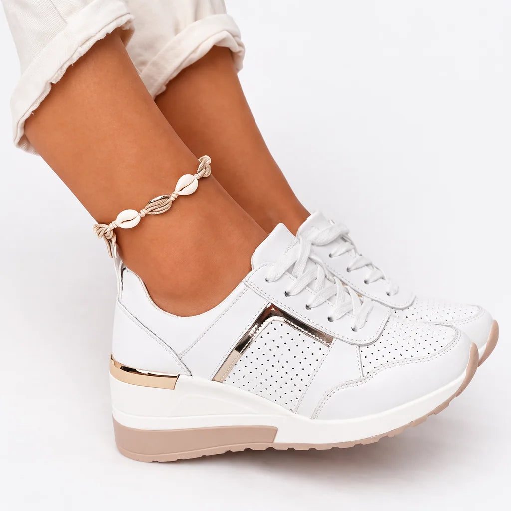Women’s Supportive Cushioned Lace-Up Shoes 1