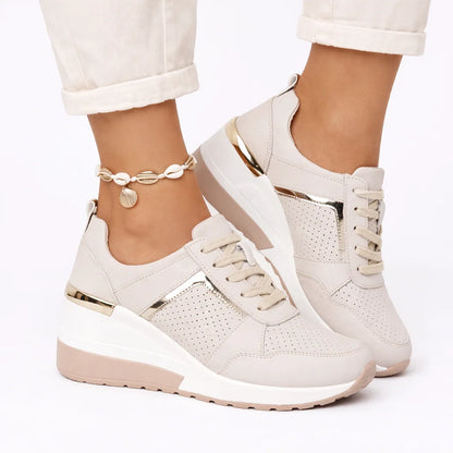 Women’s Supportive Cushioned Lace-Up Shoes 4